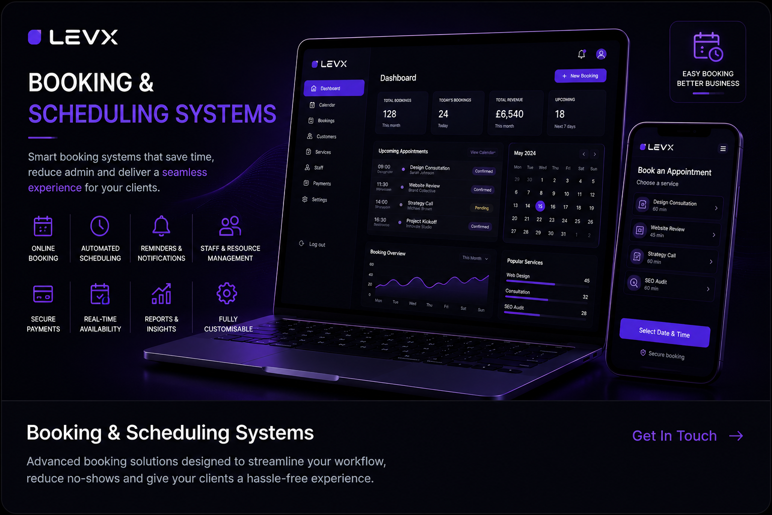 Booking & Scheduling Systems