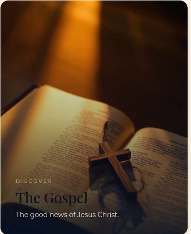The Gospel — Ministry of Christ website
